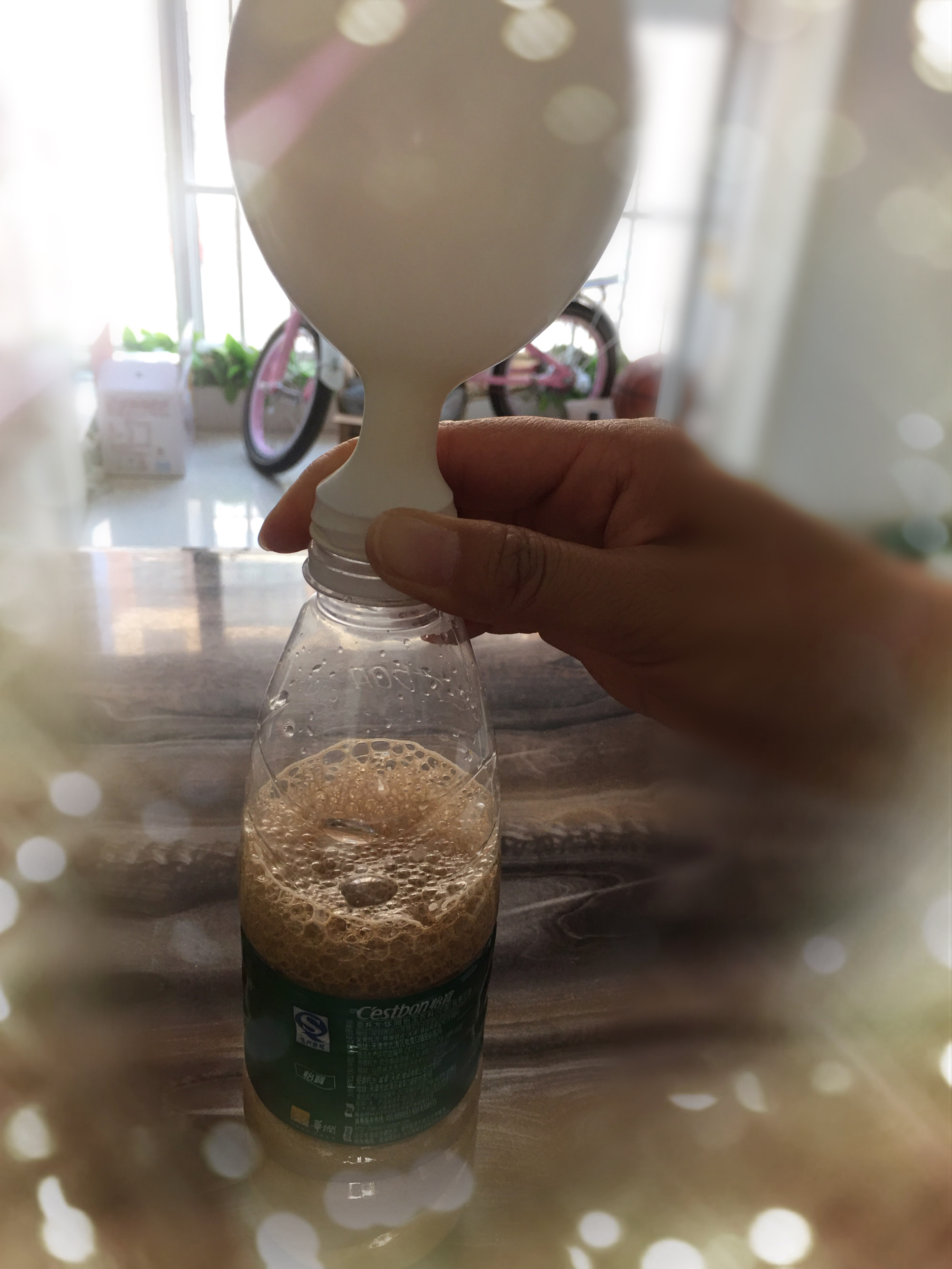 爱科学宅家自制二氧化碳