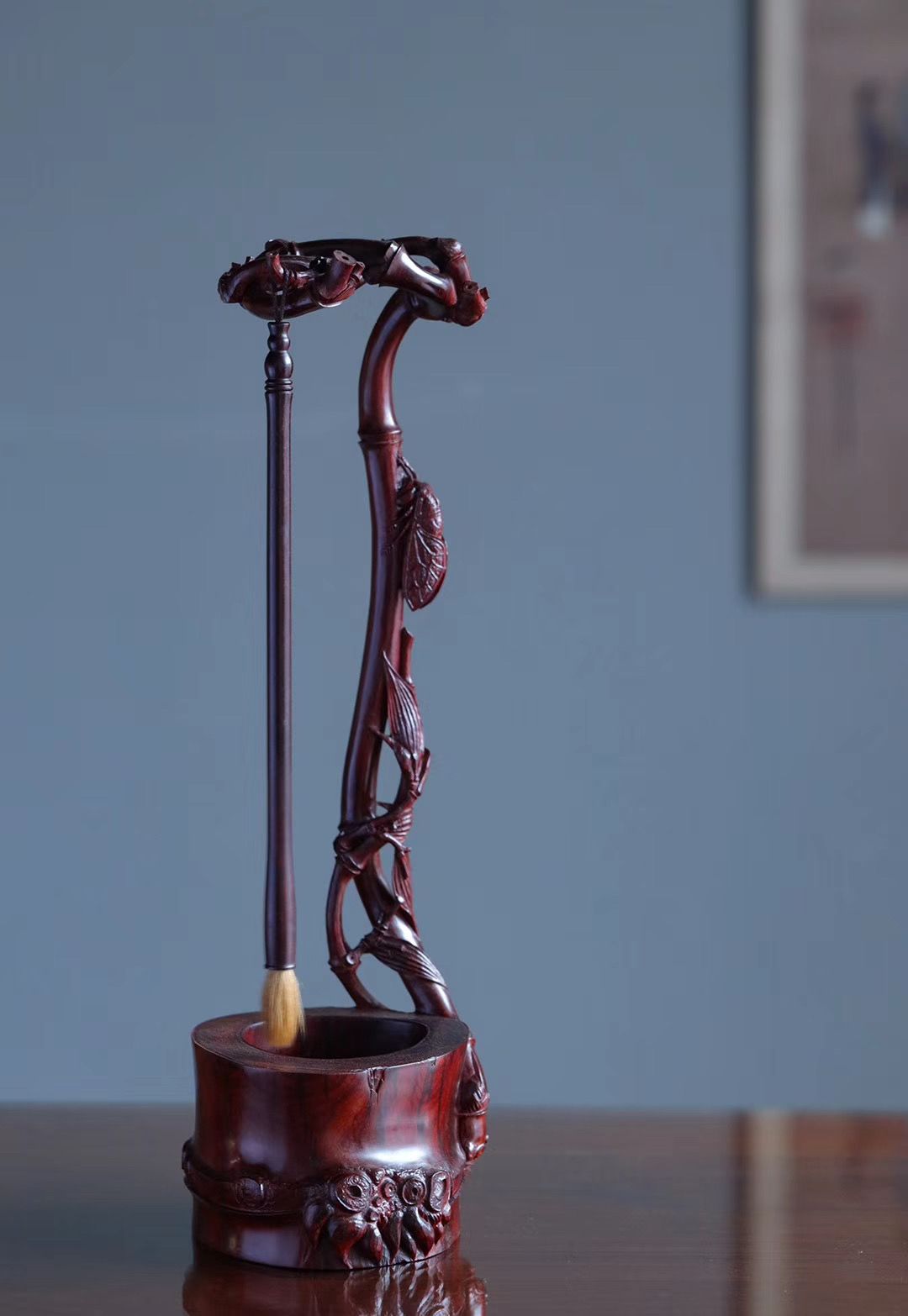 笔挂君子风的文房雅器