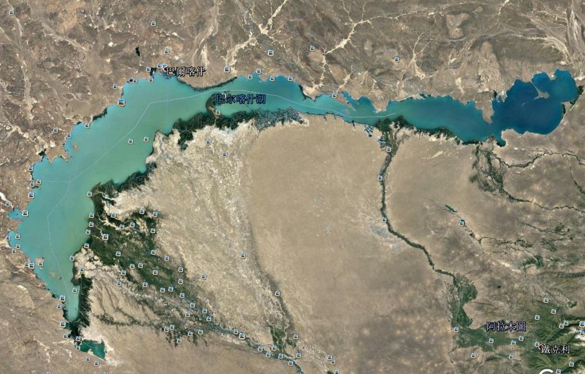收复巴尔喀什湖图片