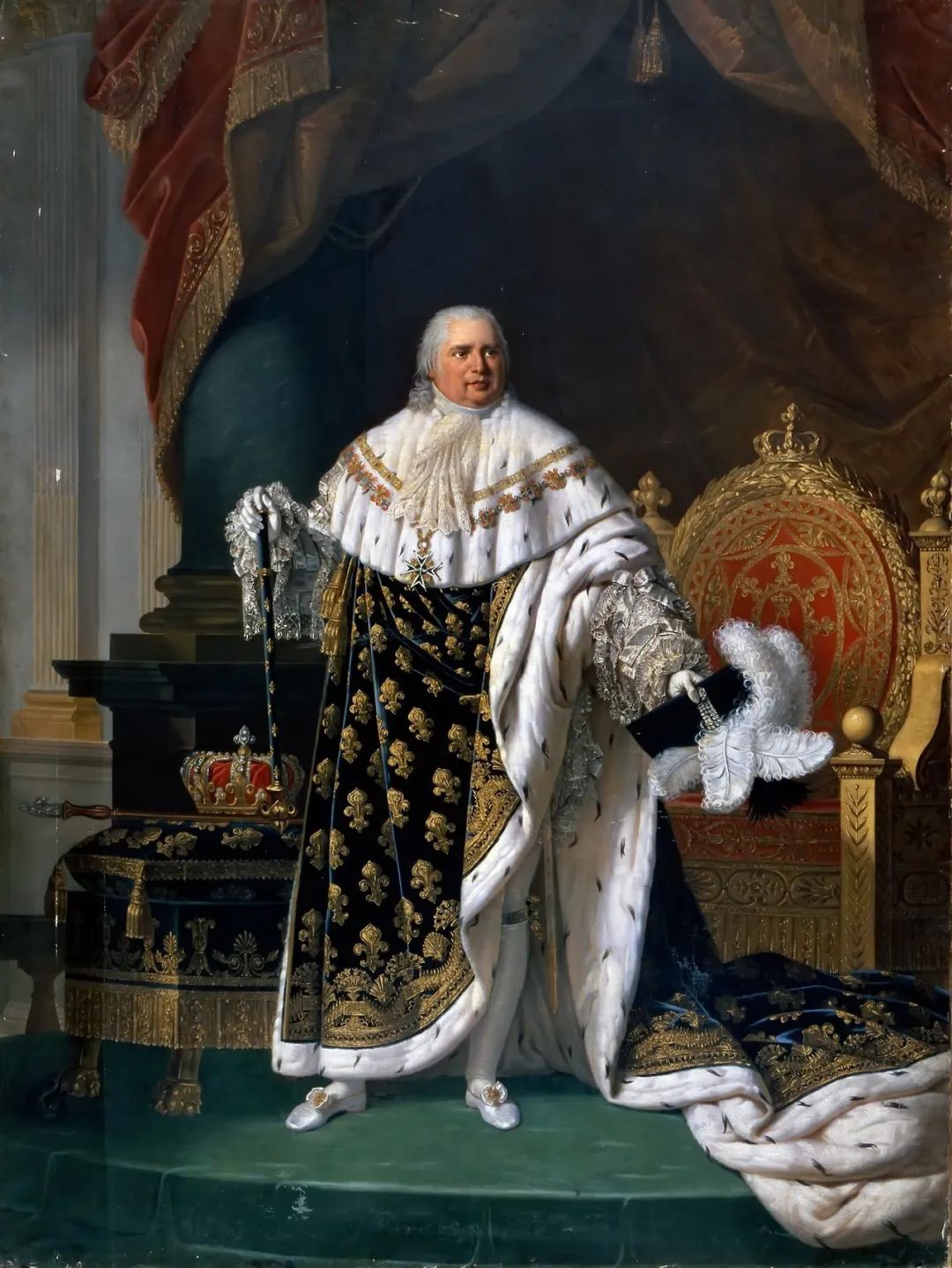 路易十八国王图片