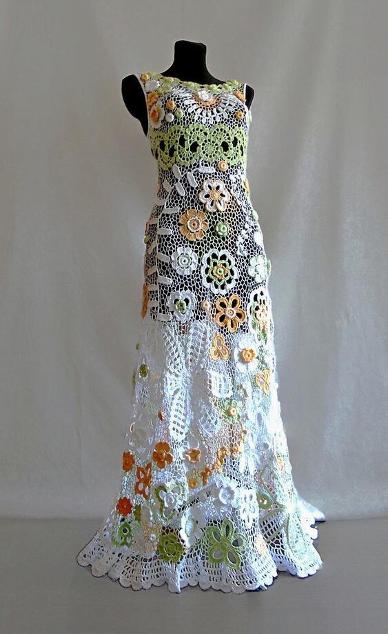 爱尔兰花边连衣裙,是世上最美的服装之一了