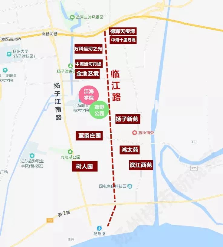 扬州东南新城规划图图片