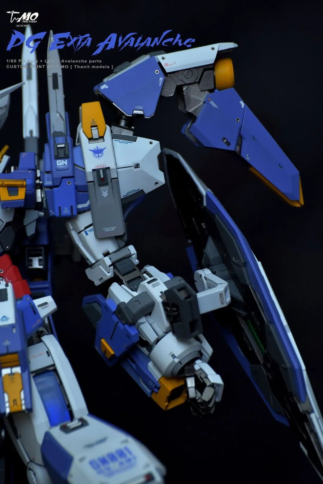 pg160雪崩能天使涂装制作岂止于大还很帅