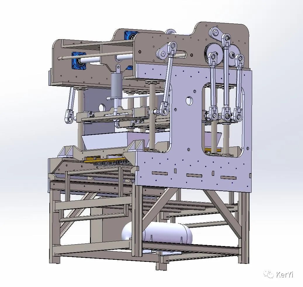 果凍食品灌裝機solidworks設計