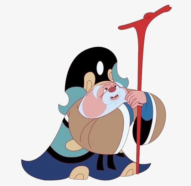 可见犹如微缩景观的土地庙,里面端坐笑容可掬的土地爷爷和土地奶奶