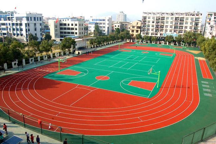 精选 您知道400米环形塑胶跑道是怎么铺设的吗?