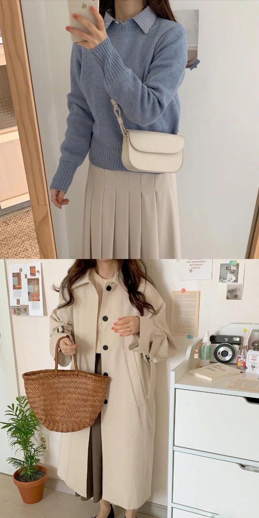 搭配:18套温柔气质的韩系穿搭参考