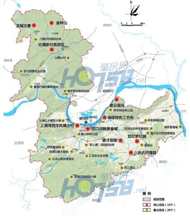 用10年時間打造高要十景政府規劃已曝光有在你家附近嗎