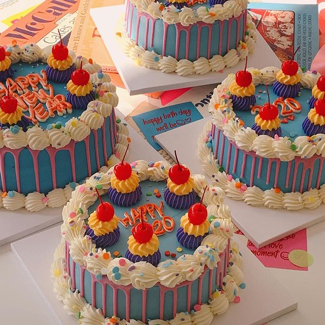 ins最火爆的复古蛋糕一次看全~_生日