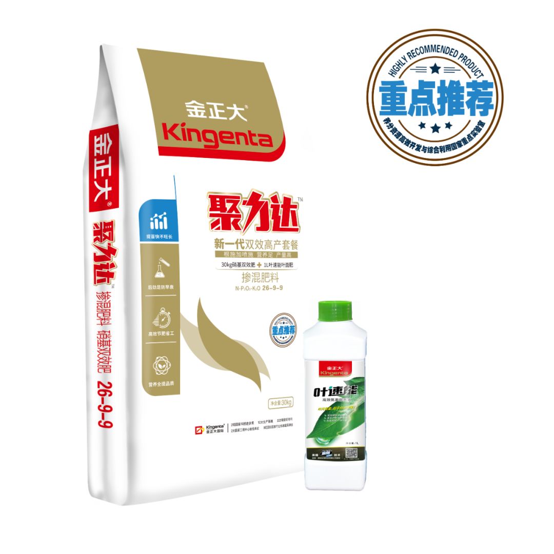 氮素升級金正大聚力達新一代高產套餐上市減量還提質你真的不來一套嗎