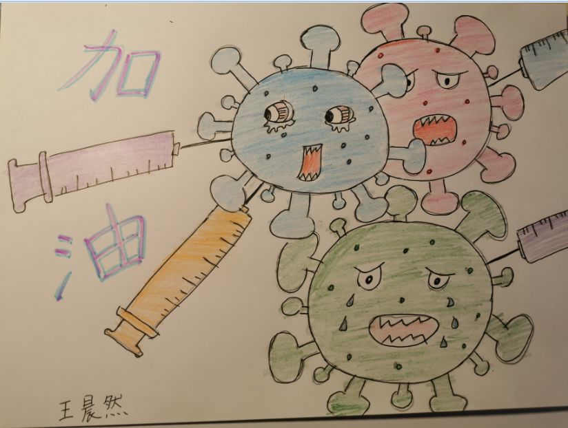 第三十期抗击病毒致敬英雄之保定市望都中小学优秀作品展示三