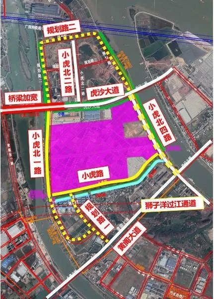 近10亿改造南沙小虎岛中北部纵深汽车产业集群带