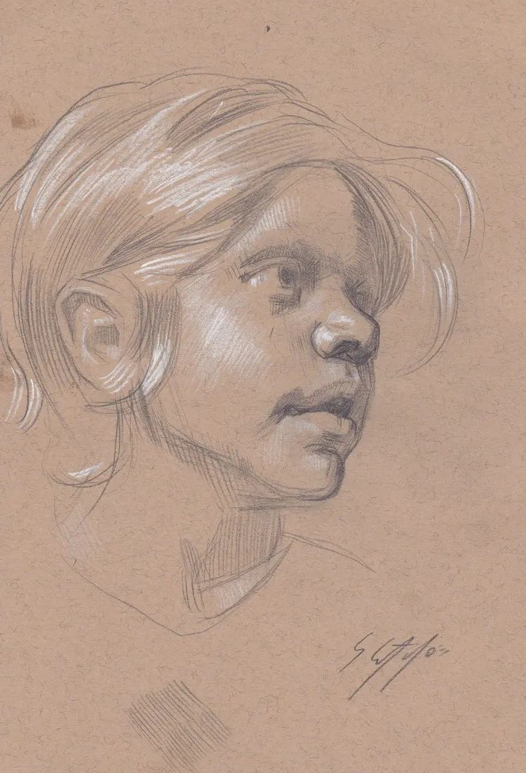 美国艺术家stephencefalo素描画欣赏