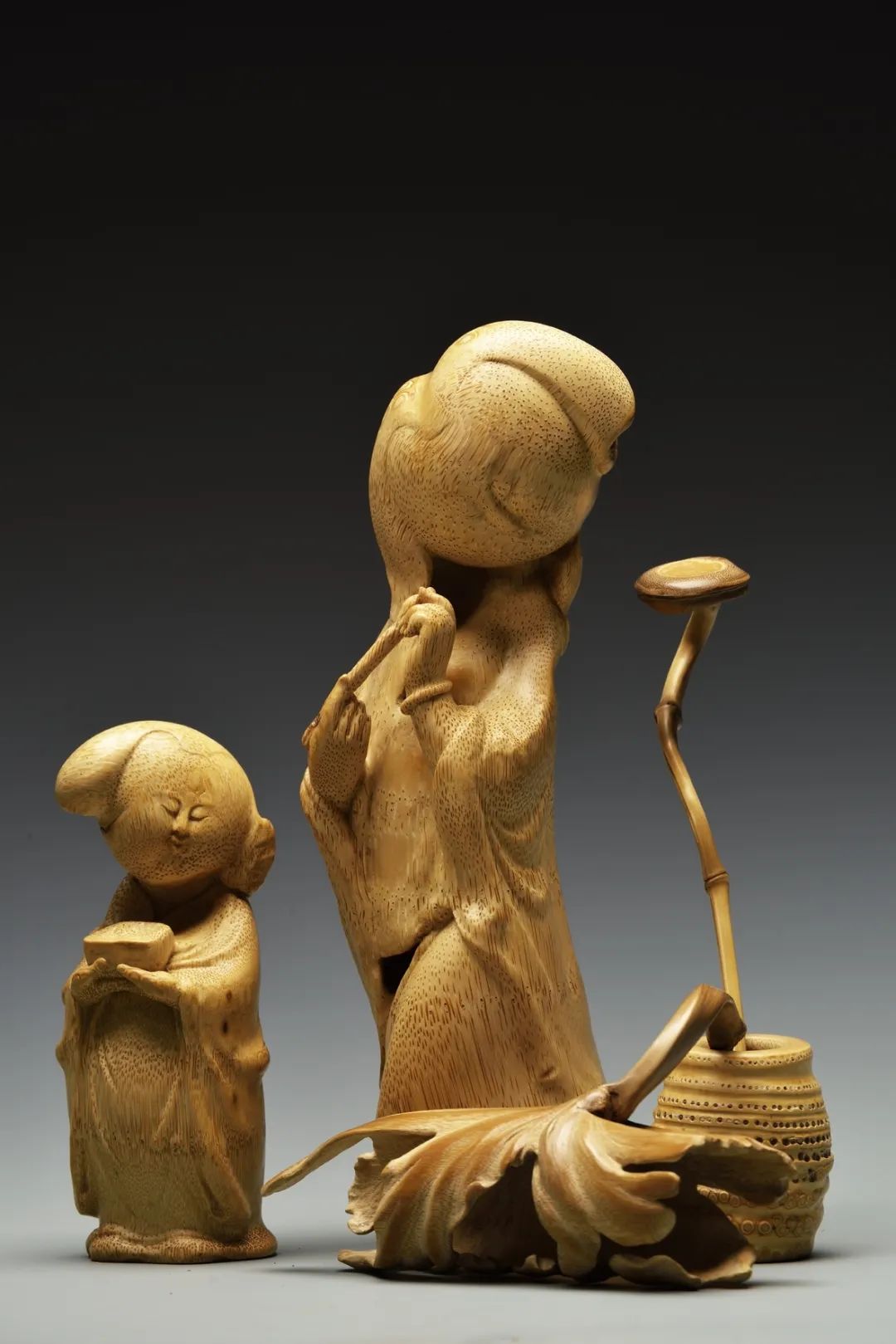 发现非遗之美嵊州竹刻雕俞田个人作品展