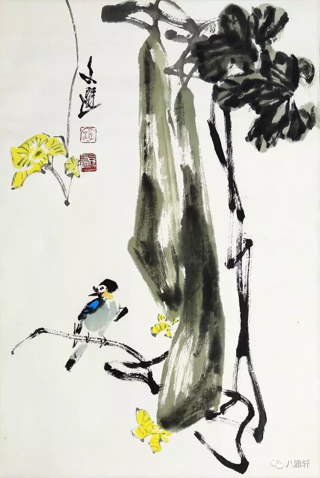 汤文选作品欣赏汤文选(1925-2009),原湖北美院副院长,著名写意国画
