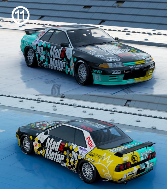 投票2020赛季高璇的r32赛车涂装作品