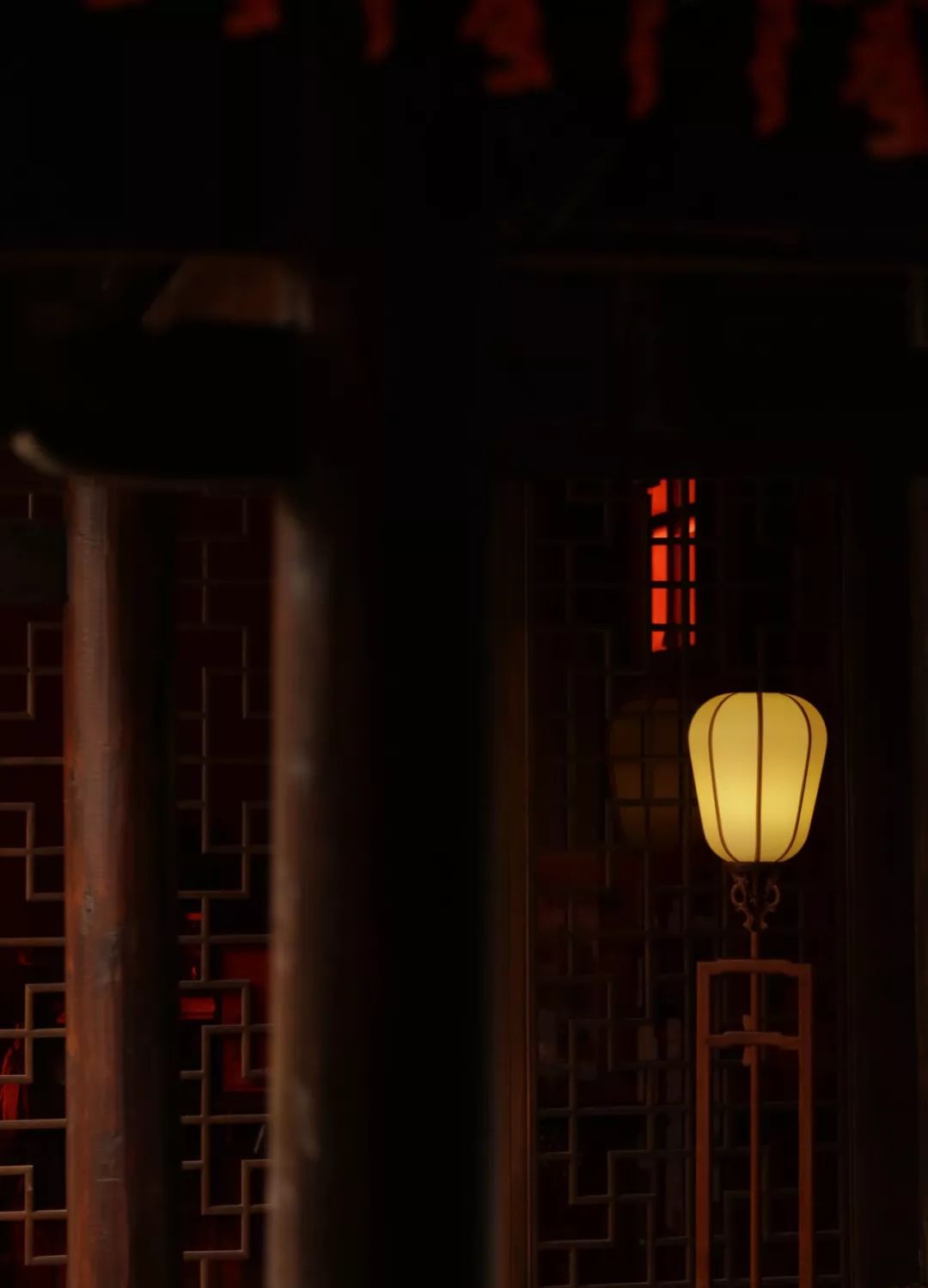 美 在 燈 火 闌 珊 處_宫灯