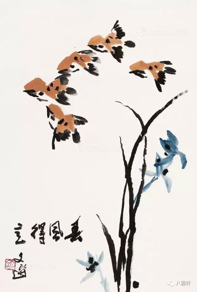67八雅轩丨八雅丹青这38幅大写意花鸟够味儿