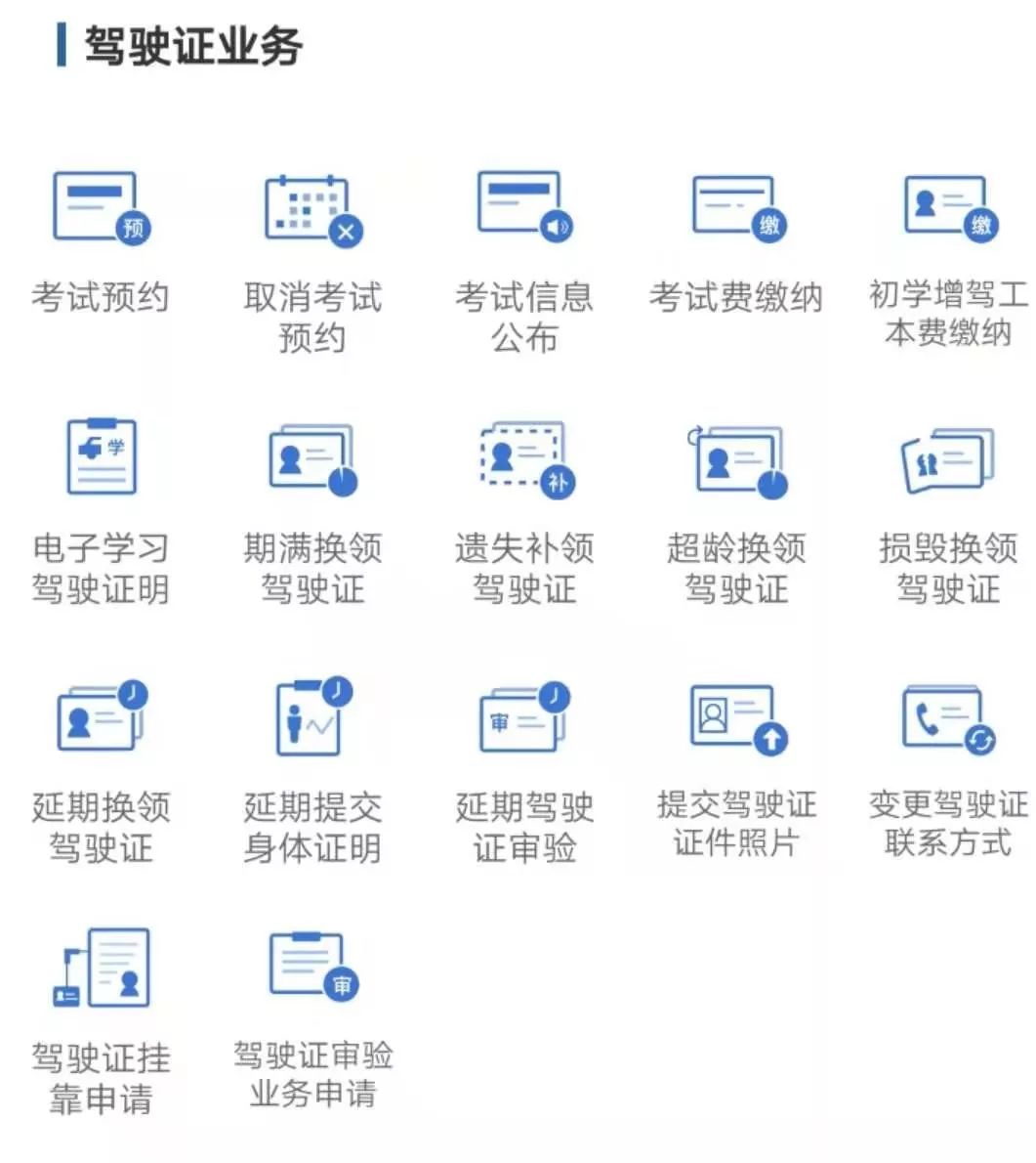 驾驶证到期,您可携带以下材料前往全国任何一家车管所进行换领