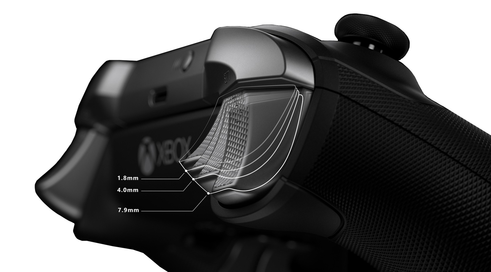 xb1手柄的霍尔传感器,提升扳机的性能,考虑到ds4手柄扳机的操作感受