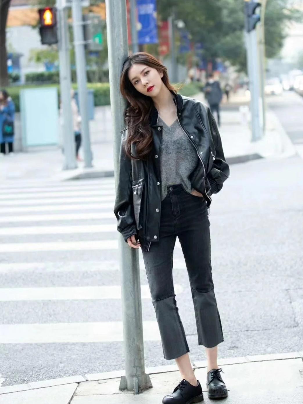 160女生还不快学王子文穿沙漏裤变腿精真是要羡慕哭了