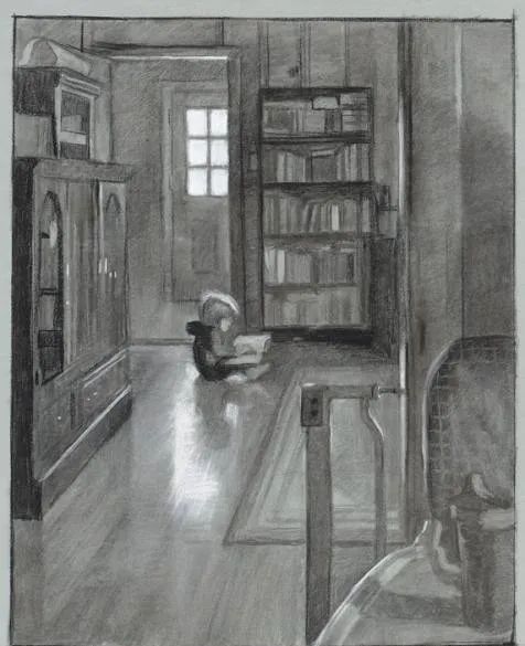 美国艺术家stephencefalo素描画欣赏