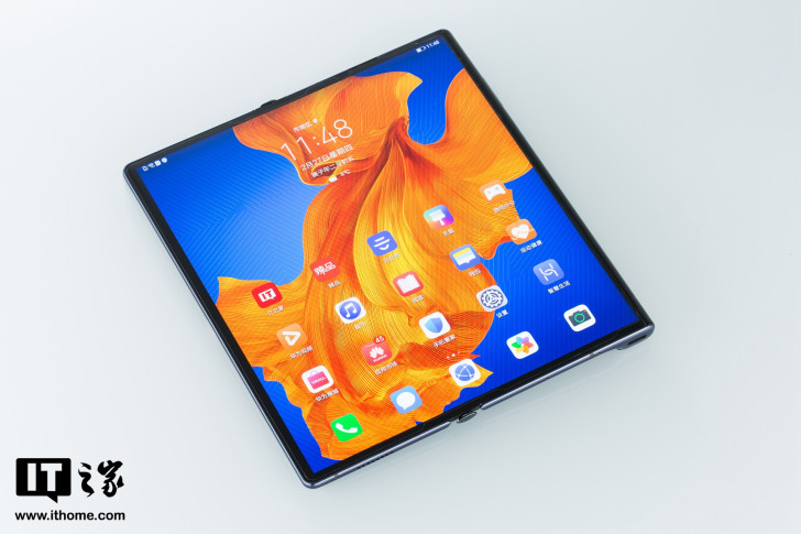 华为matexs折叠屏手机图赏