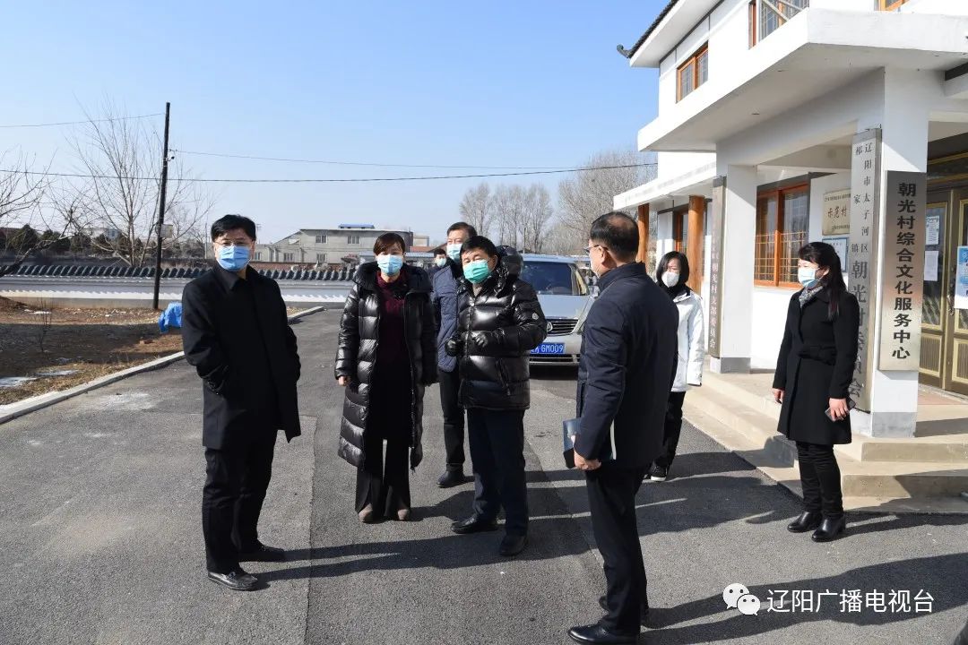 王忠学到太子河区督导疫情防控和文化产业工作