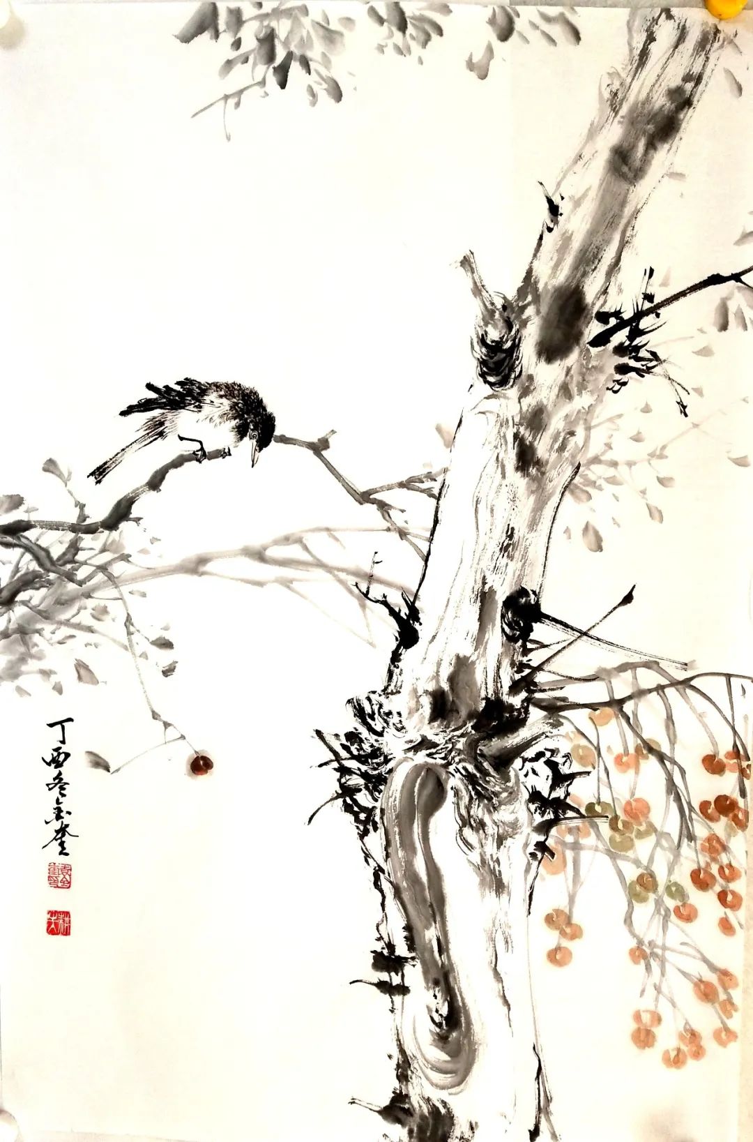 免费课|袁金奎老师写意花鸟画(3月3日)_作品