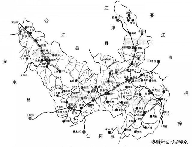 贵州赤水河这个县的县城因为慈禧红人和土匪的原因进行了三次搬迁