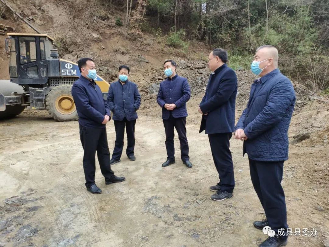 杨彦到宋坪,镡河调研指导脱贫攻坚,春耕生产,复工复产,产业发展工作