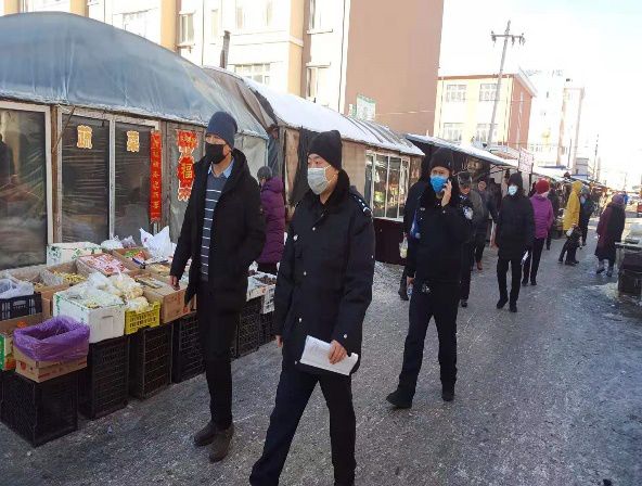 省级文明单位标兵伊春市市场监督管理局友好分局逆行而上抗疫情