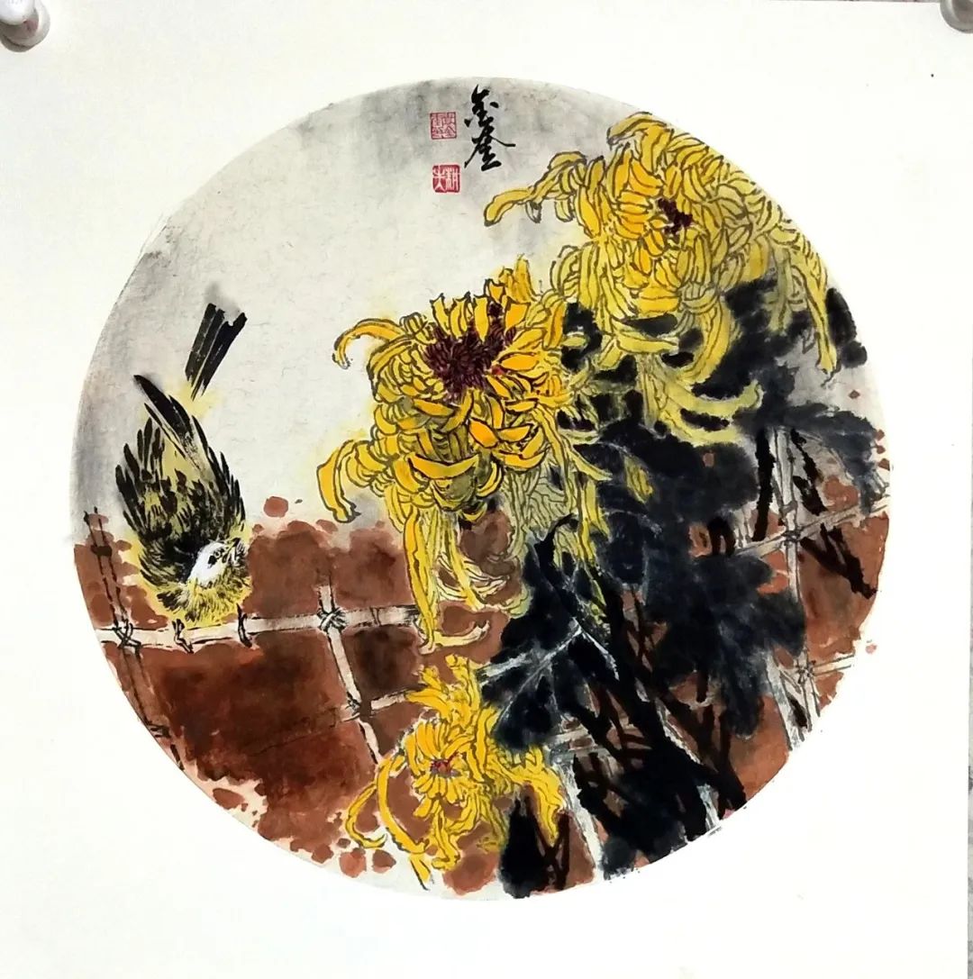免费课袁金奎老师写意花鸟画3月3日