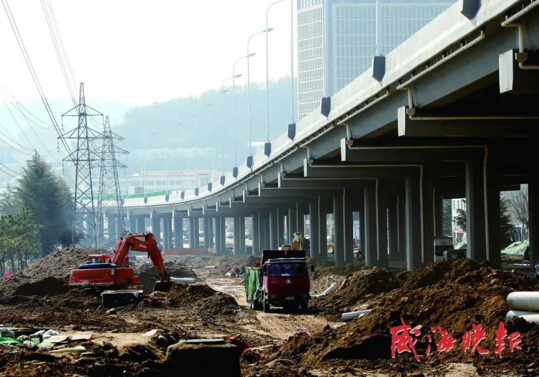 威海环山路改建工程预计6月底验收竣工还有更多好消息