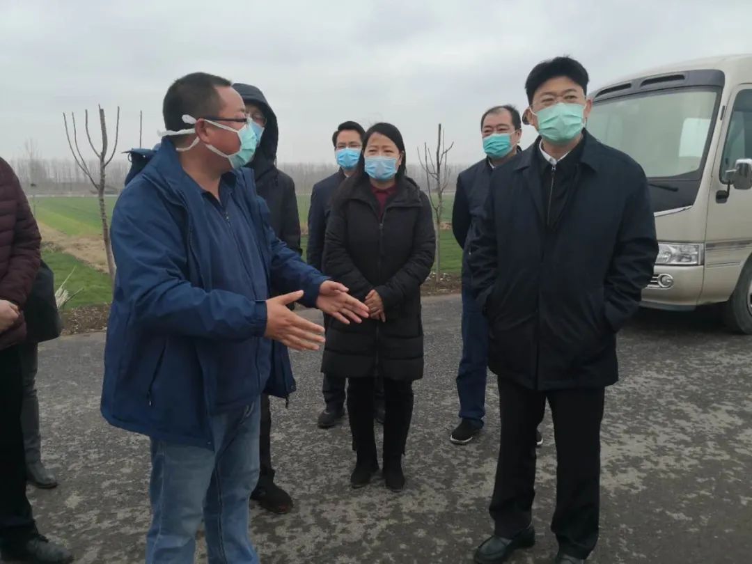 王立斌书记调研农业复产情况
