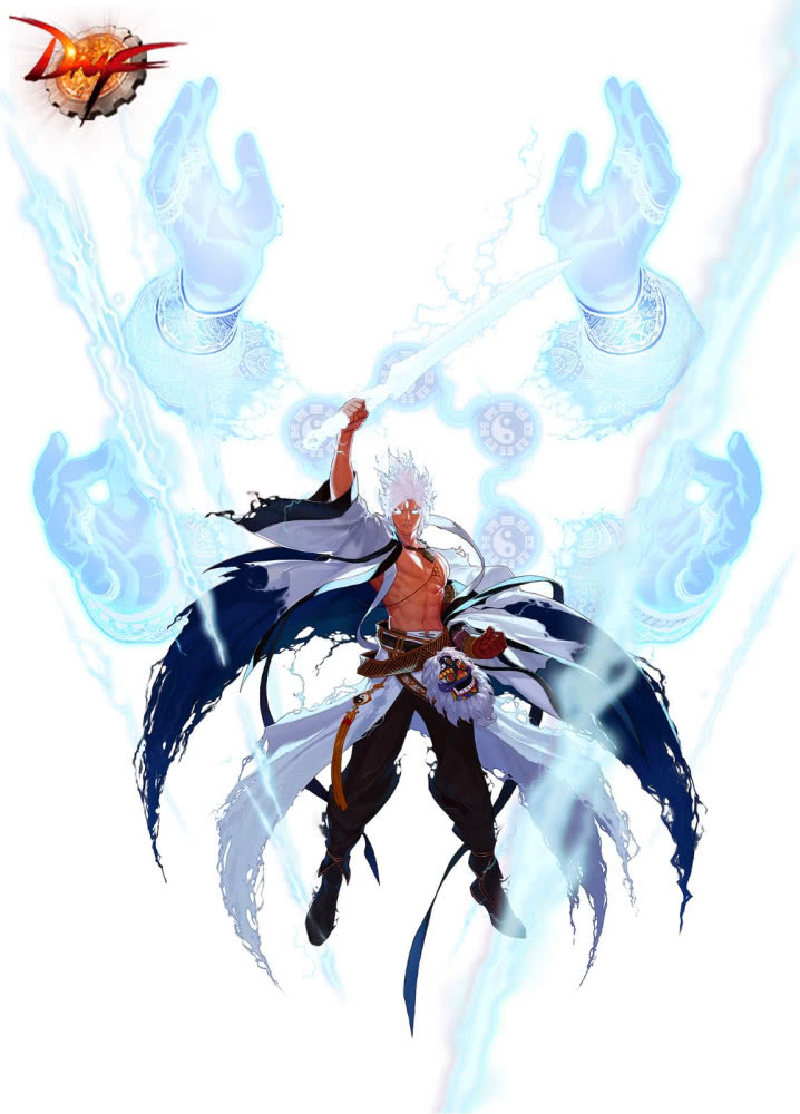 dnf男鬼剑三觉国服首发三觉立绘原画出来剑魂天帝帅出天际