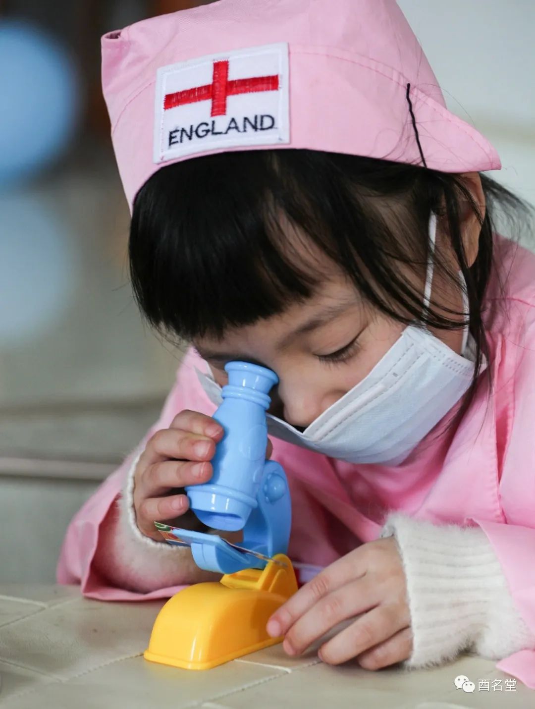 6 对抽血的标本在显微镜下进行检验5 抽血4  检查口腔3 测体温2