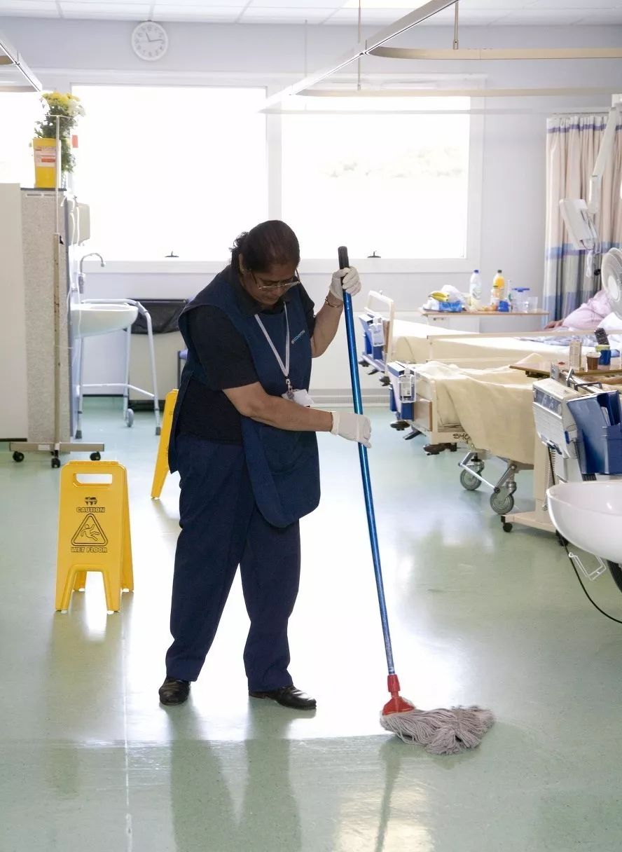 医院病房保洁七步工作法