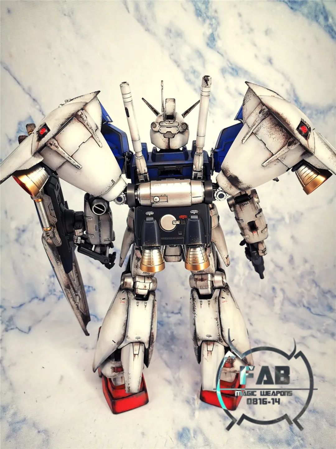 加重口味pggp01涂装制作锈蚀旧化