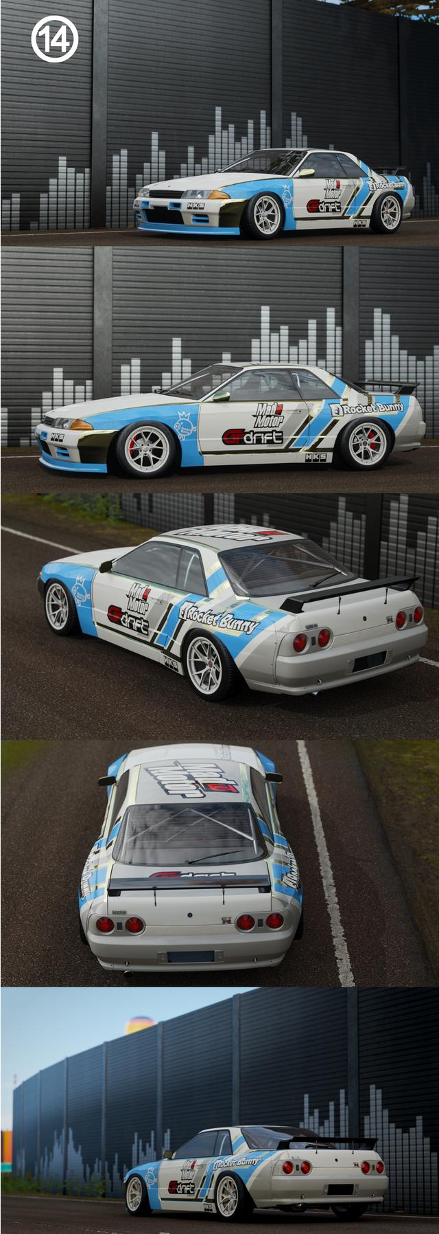 投票2020赛季高璇的r32赛车涂装作品