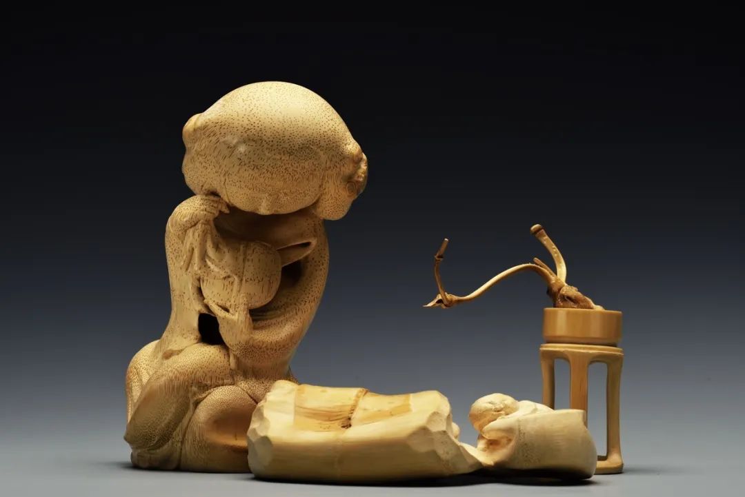 发现非遗之美嵊州竹刻雕俞田个人作品展