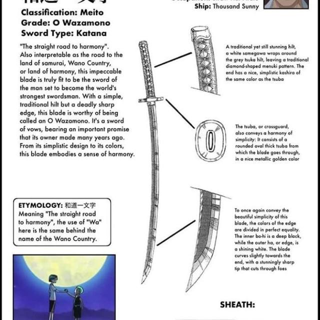 海贼王里的名刀你认识几把让你选你会选择哪一把
