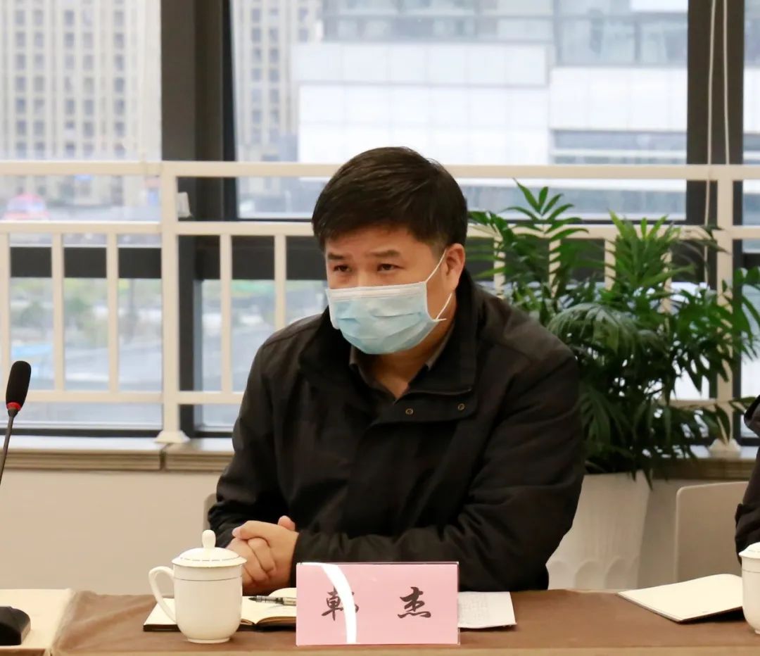 浙江省商务厅厅长盛秋平一行莅临国贸云商调研指导防疫与复工工作