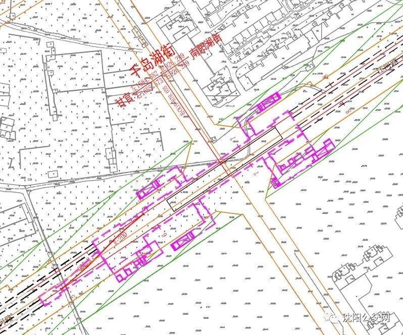 沈阳地铁三号线车站出入口位置确定