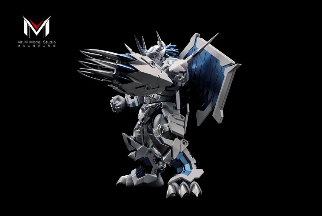 的慈悲奥米加兽,万物皆可慈悲,那就再来一个战斗暴龙兽慈悲形态配色吧