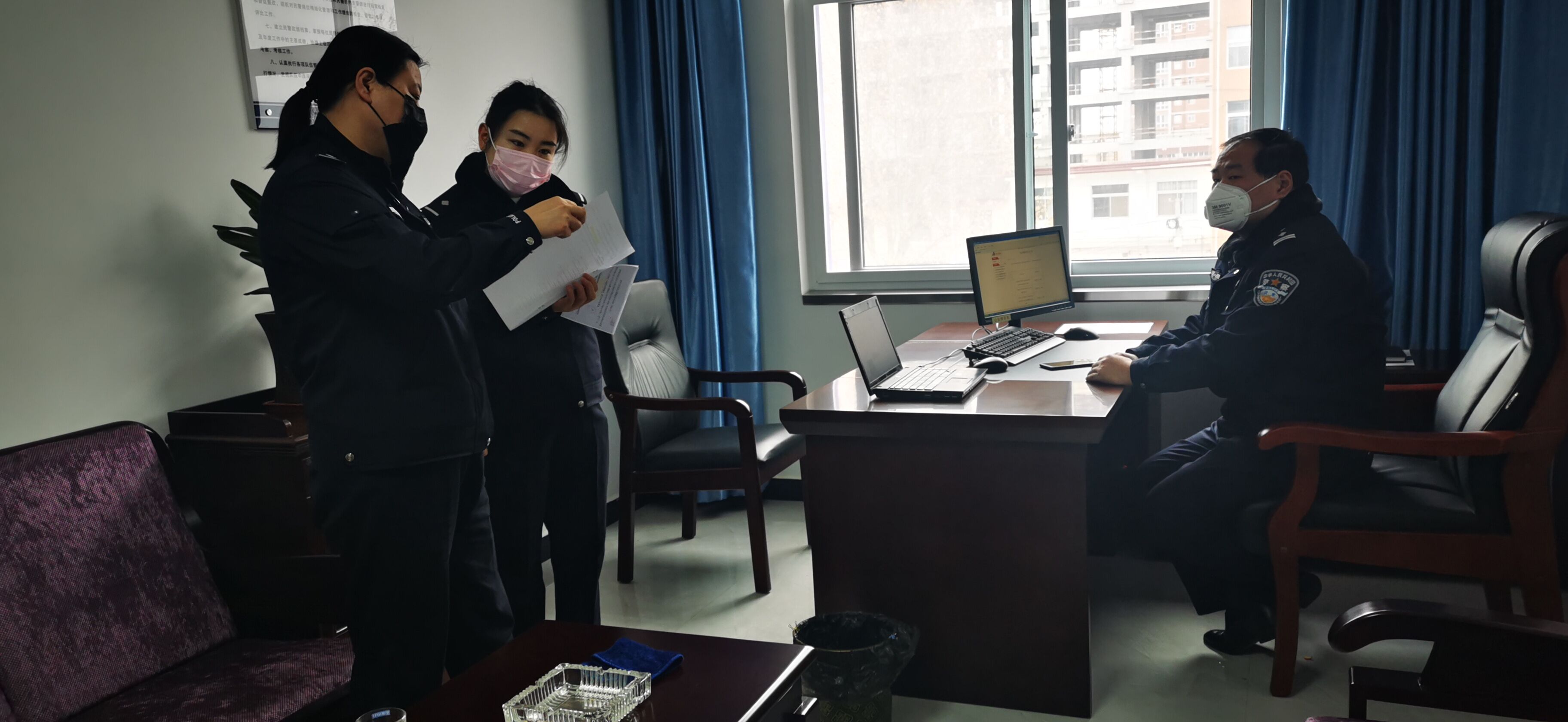 富平东华派出所从优待警强斗志戮力同心抗疫情