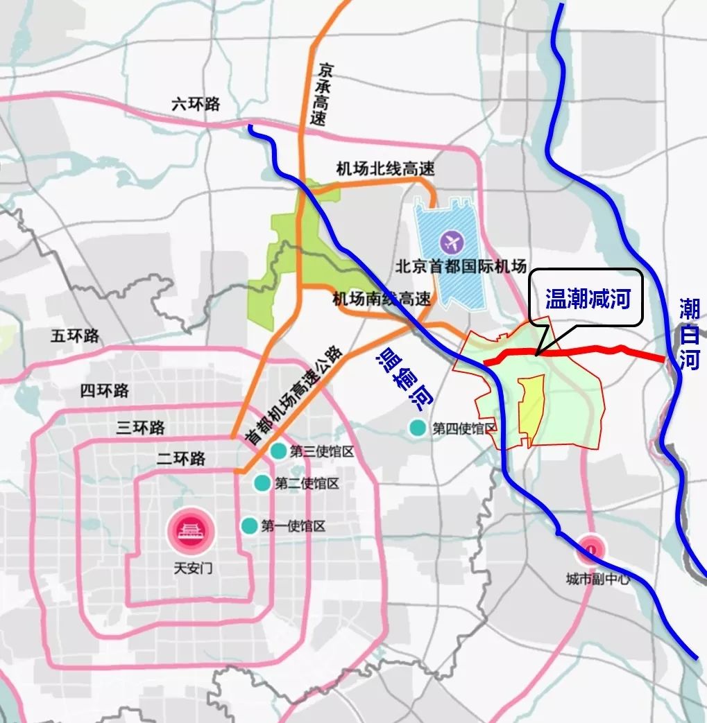 定了通州这个地方将新挖一条河联通温榆河潮白河