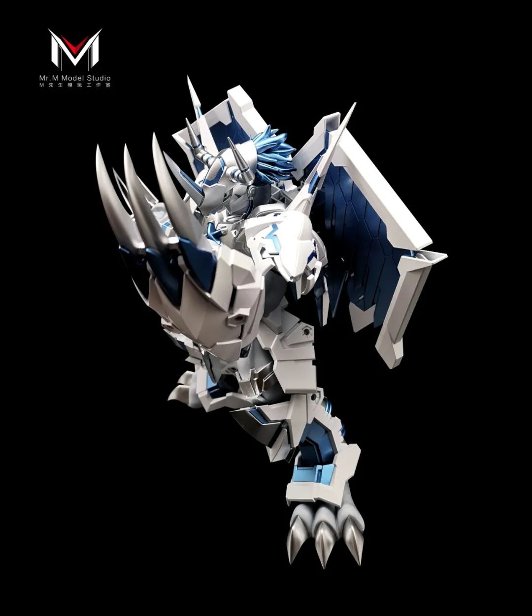 的慈悲奥米加兽,万物皆可慈悲,那就再来一个战斗暴龙兽慈悲形态配色吧