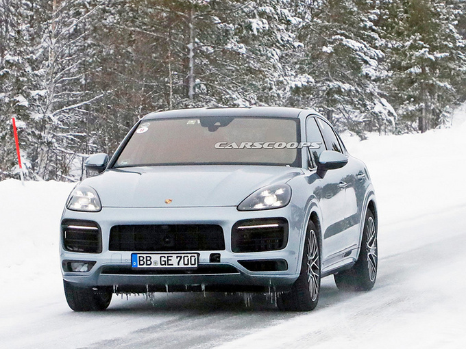 保时捷卡宴coupegt实拍搭兰博基尼40t发动机