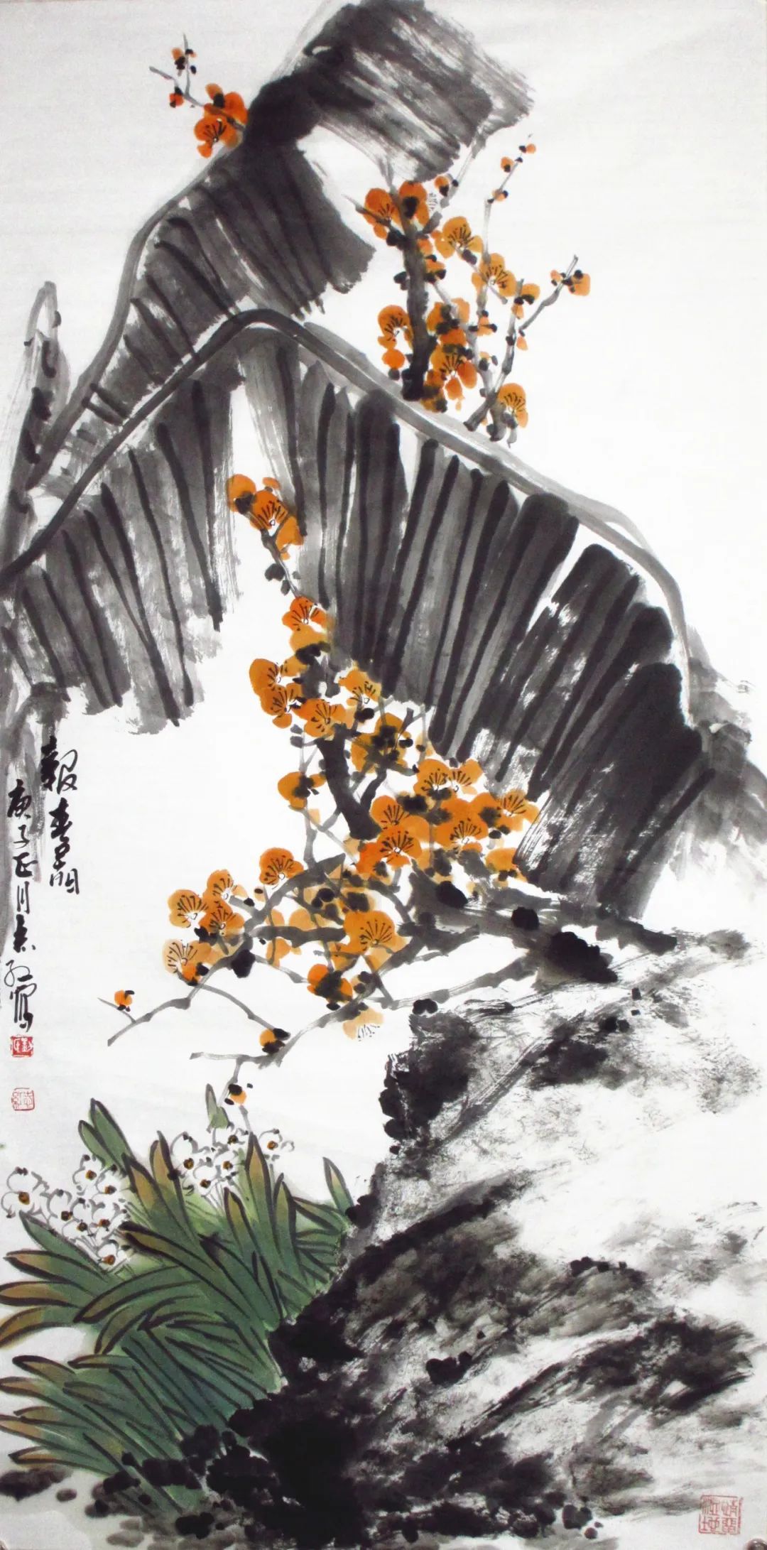 刘志红——花韵催鸟语 笔意起清风_花鸟画